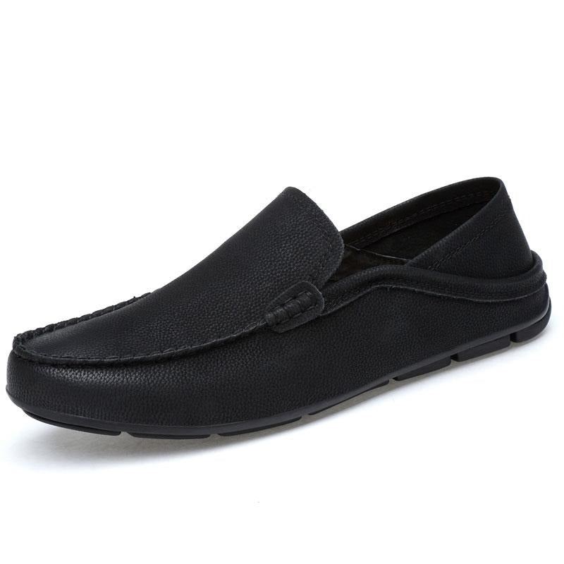 Casual Mode Zomer Lederen Loafers Instappers Heren