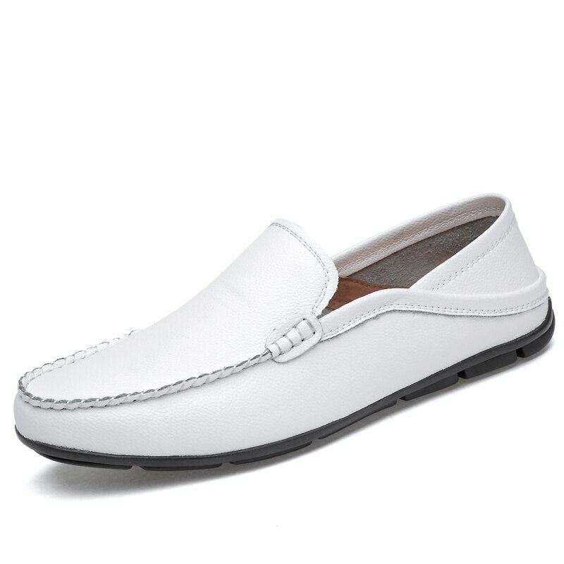 Casual Mode Zomer Lederen Loafers Instappers Heren