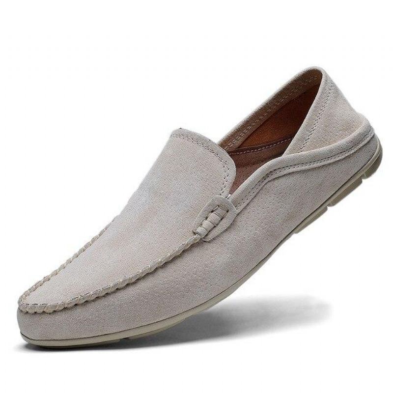 Casual Zomerse Suède Loafers Instappers Heren