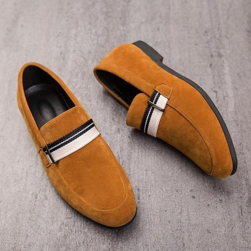 Heren Instappers Herfst Ademende Platte Loafers