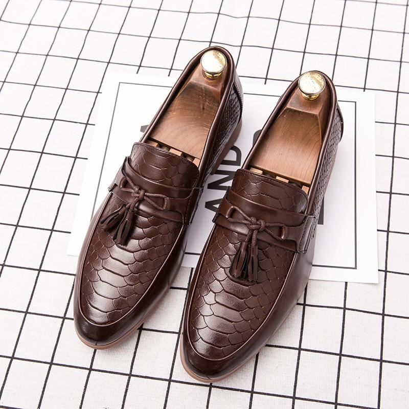 Heren Instappers Luxe Handgemaakte Loafers