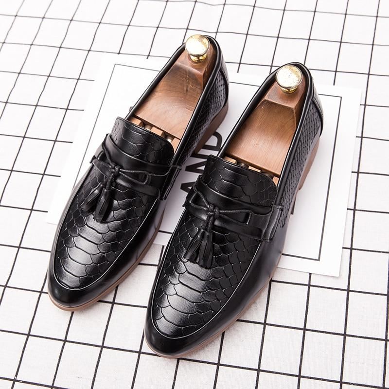 Heren Instappers Luxe Handgemaakte Loafers