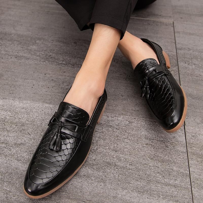 Heren Instappers Luxe Handgemaakte Loafers