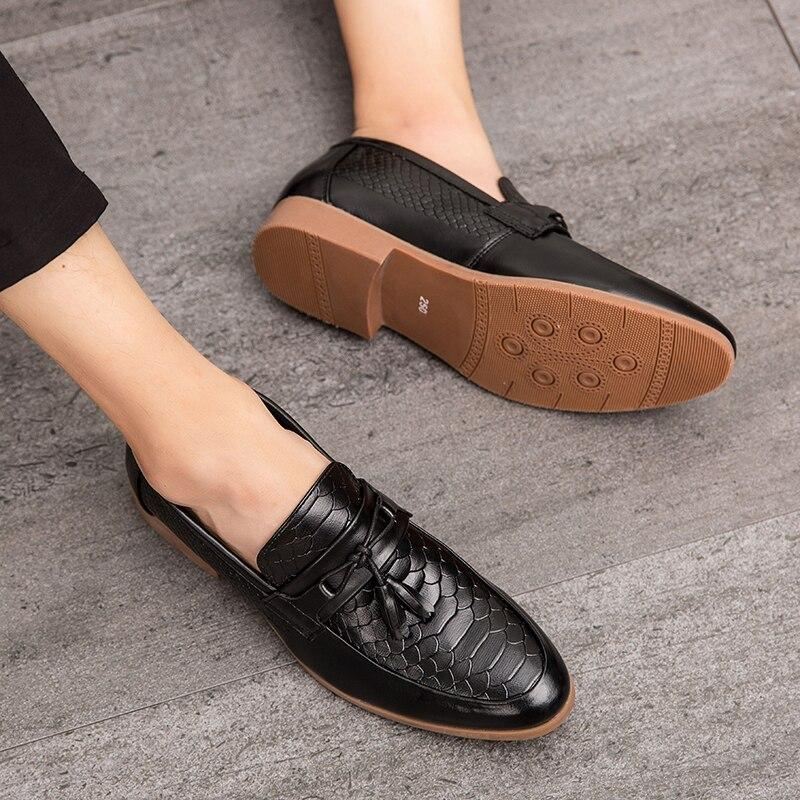 Heren Instappers Luxe Handgemaakte Loafers