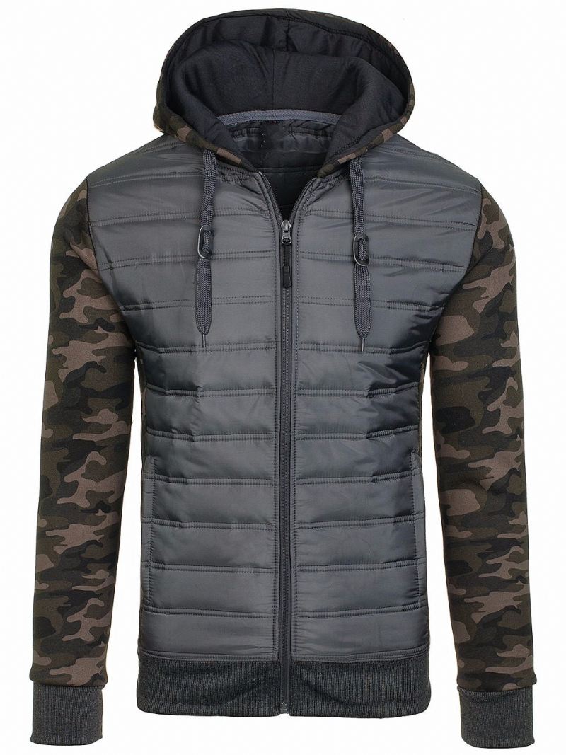 Camo Jack Met Capuchon En Armmouwen Jassen Heren