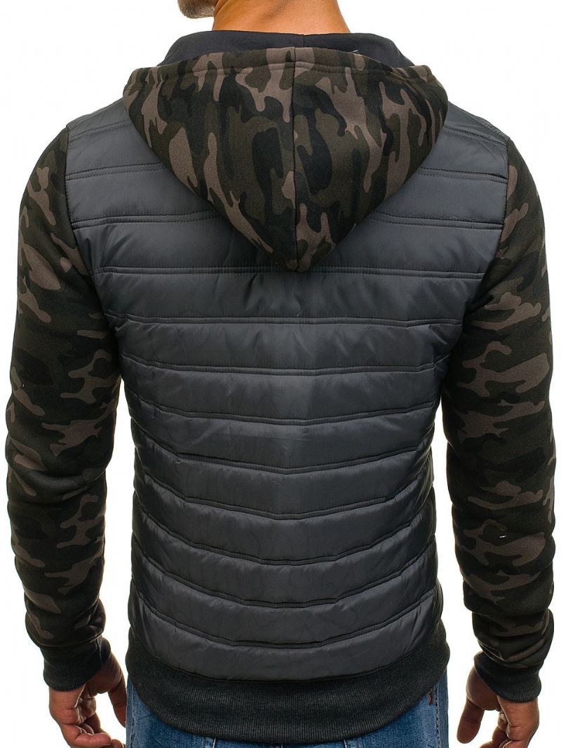 Camo Jack Met Capuchon En Armmouwen Jassen Heren