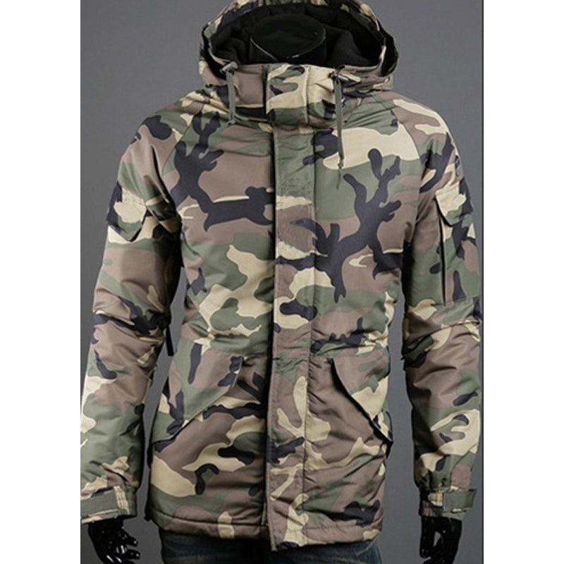 Heren Jassen Camouflage Leger Uitloper Design Jack