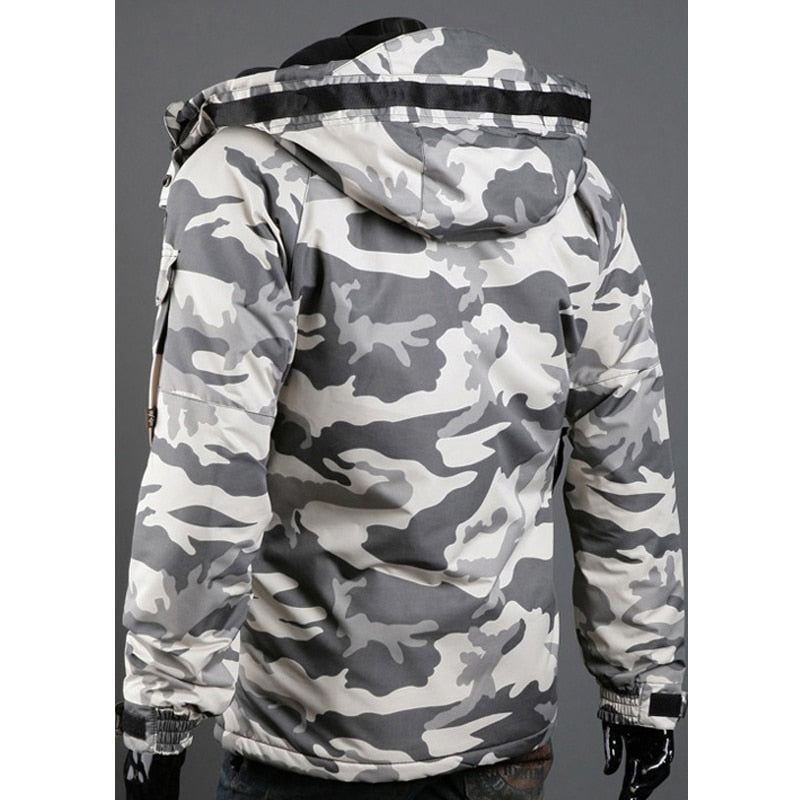 Heren Jassen Camouflage Leger Uitloper Design Jack