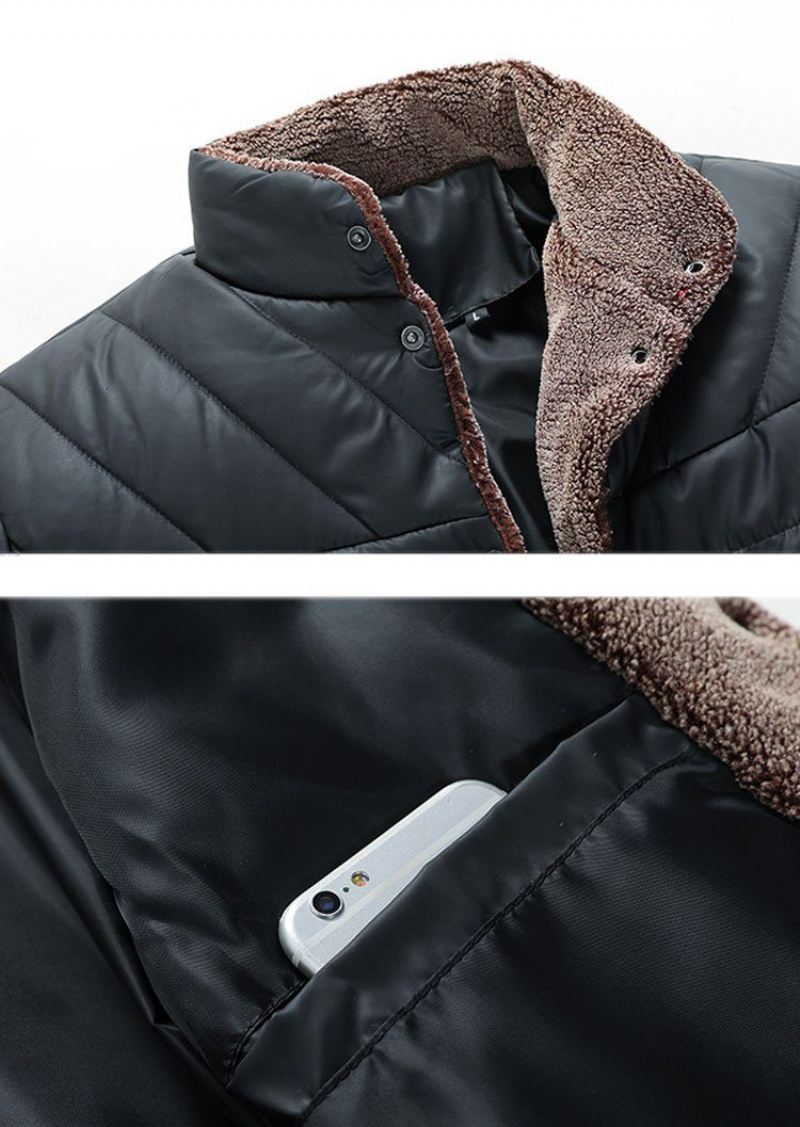 Heren Jassen Dikke Warme Parka's Van Winterfleece