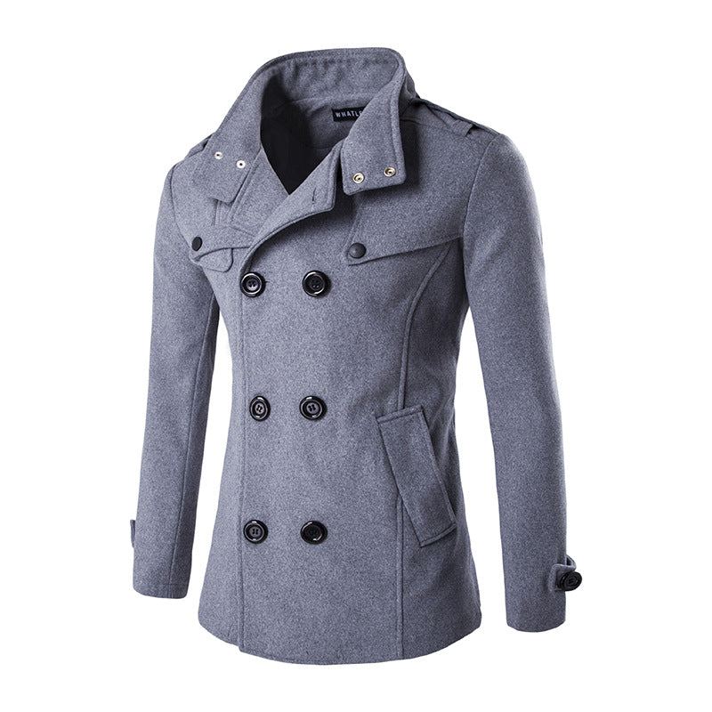 Heren Jassen Engeland Business Double-breasted Trenchcoat