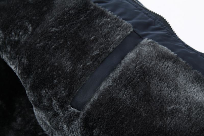 Heren Jassen Met Fleece Gevoerde Winterjas