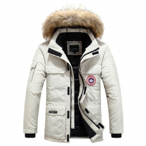 Heren Jassen Polar Winddichte Parka Met Capuchon En Capuchon