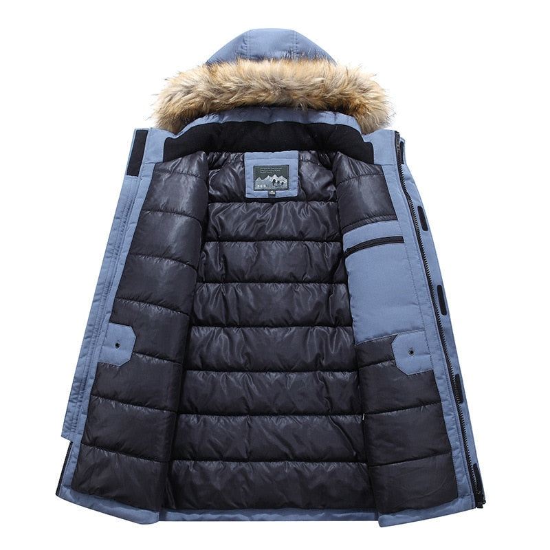 Heren Jassen Polar Winddichte Parka Met Capuchon En Capuchon