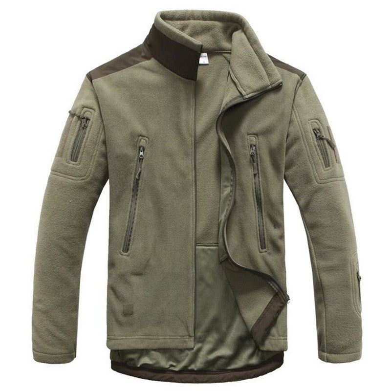 Heren Jassen Warm Polar Tactical Fleecejack