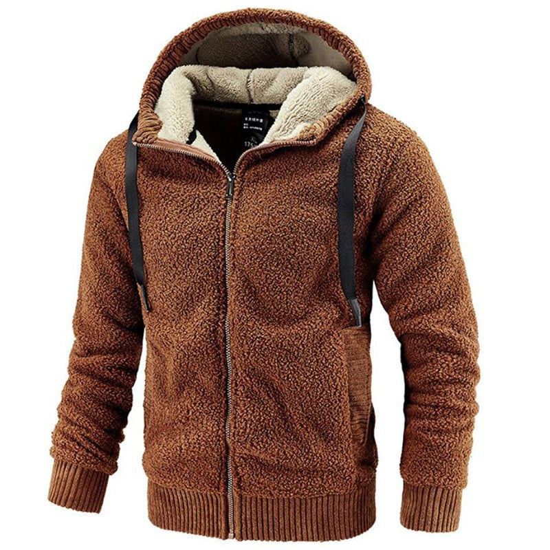 Heren Jassen Winter Warm Kasjmier Fleecejack