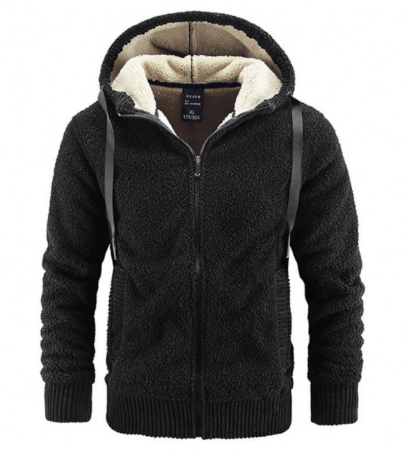 Heren Jassen Winter Warm Kasjmier Fleecejack