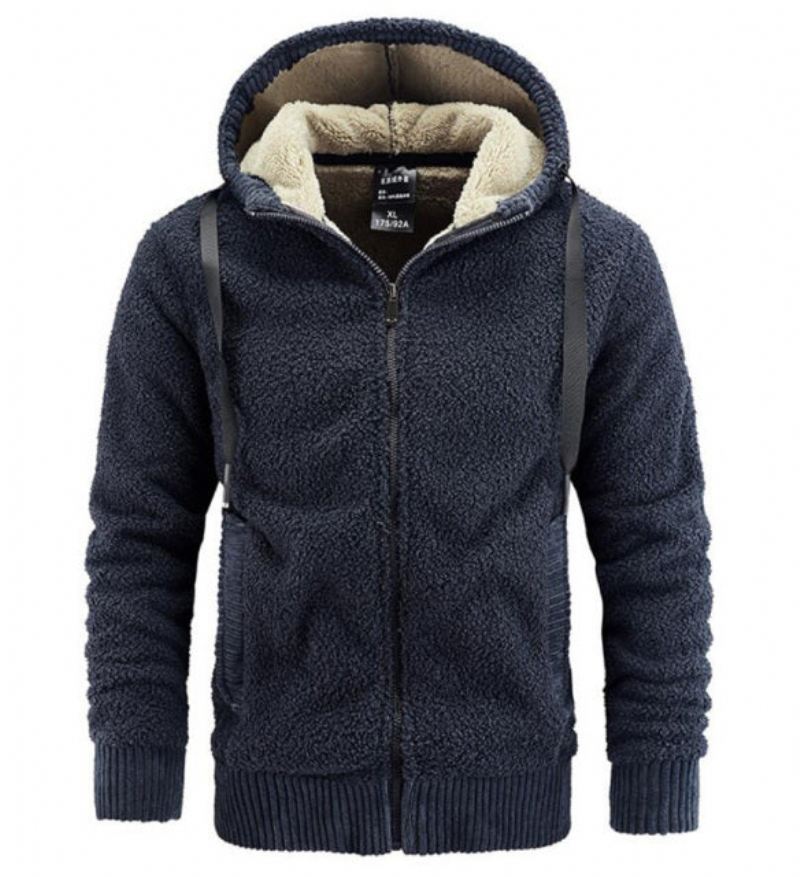 Heren Jassen Winter Warm Kasjmier Fleecejack