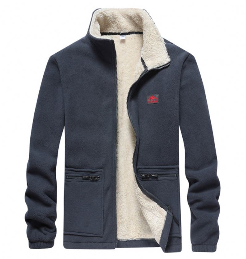 Heren Winter Comfortabel Warm Fleecejack Jassen