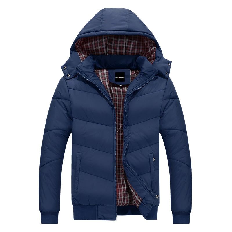 Jassen Dikke Winter Heren Parka Jas