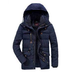 Jassen Windbreaker Heren Parka Met Meerdere Zakken