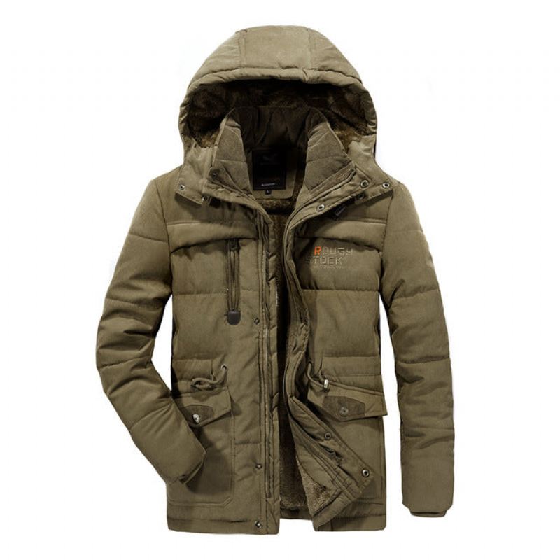 Jassen Windbreaker Heren Parka Met Meerdere Zakken