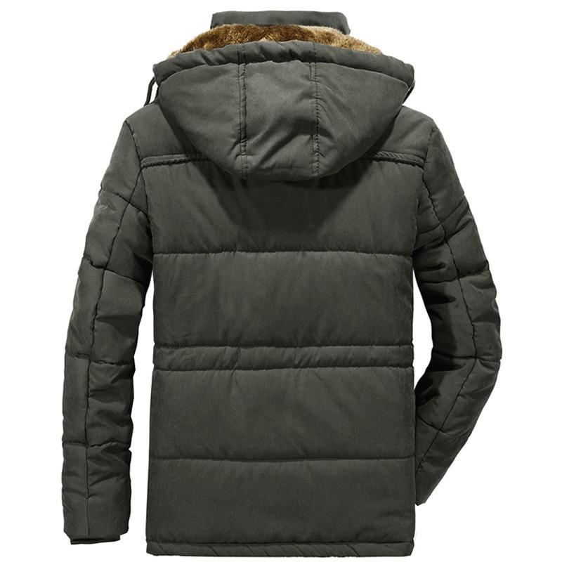 Jassen Windbreaker Heren Parka Met Meerdere Zakken