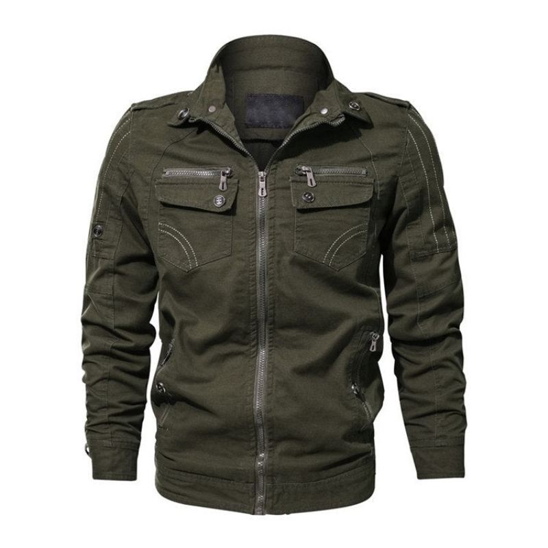 Lente Herfst Militaire Bovenkleding Bomber Jassen Heren