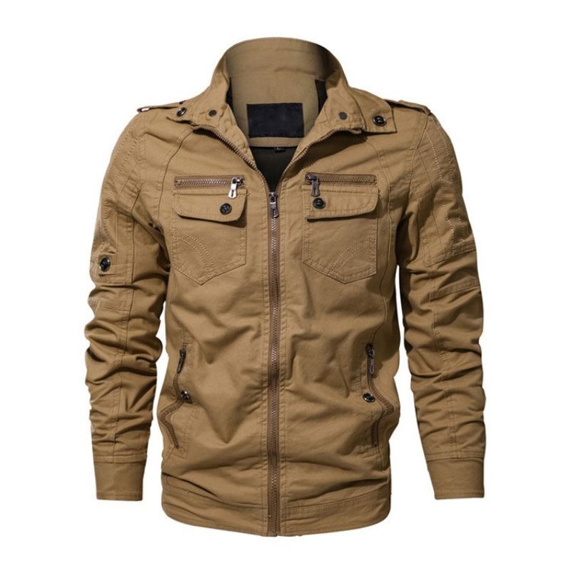 Lente Herfst Militaire Bovenkleding Bomber Jassen Heren