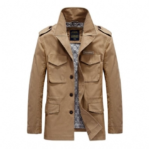 Mode-trenchcoat Met Lange Sectie Jassen Heren