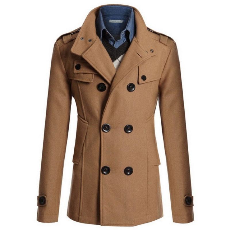 Peacoat In Wolstijl Voor Heren Jassen