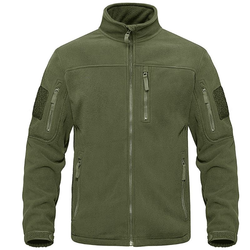 Thermische Fleece Tactische Militaire Buitenjas Jassen Heren