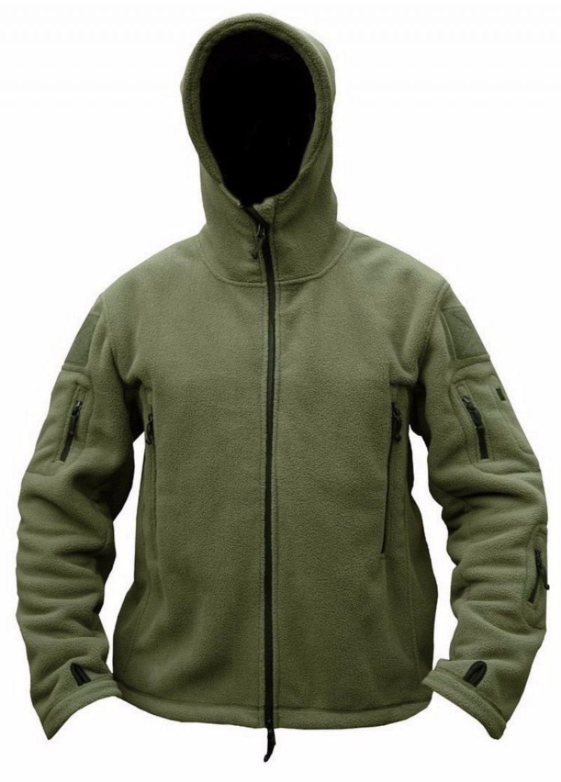 Thermische Fleece Tactische Outdoor Sport Camping Jas Jassen Heren