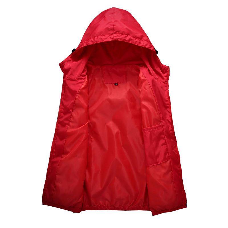 Windbreaker Gestreept Baseballjack Jassen Heren