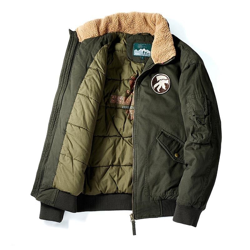 Winter Flight Bomber Thermische Parka Jassen Heren