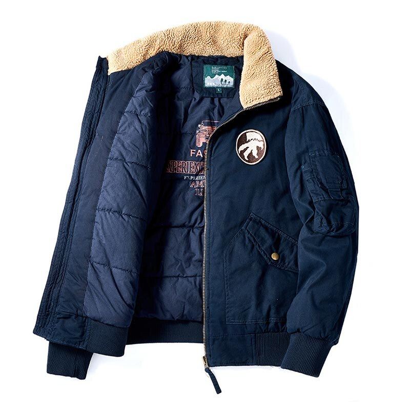 Winter Flight Bomber Thermische Parka Jassen Heren