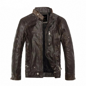 Leren Jasjes Heren Moto Vintage Jassen