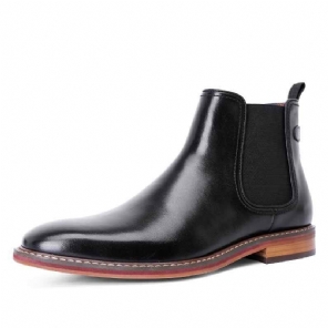 Chelsea Boots Van Echt Leer Voor Heren