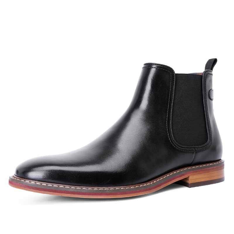 Chelsea Boots Van Echt Leer Voor Heren