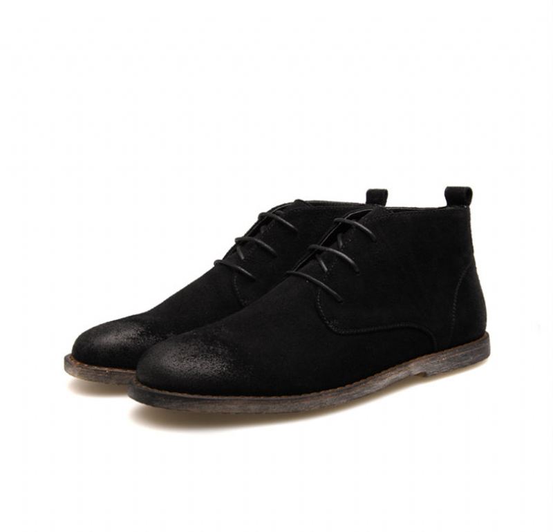 Leren Oxford Lace Up Formele Jurk Laarzen