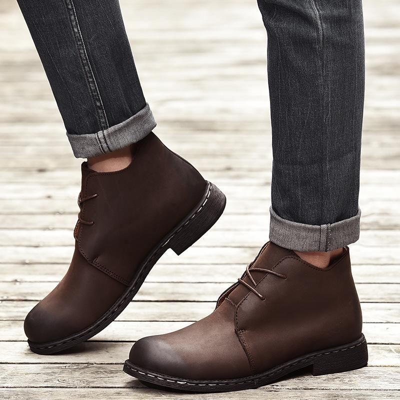 Outdoor Desert Boots Voor Laarzen Heren Met Veters