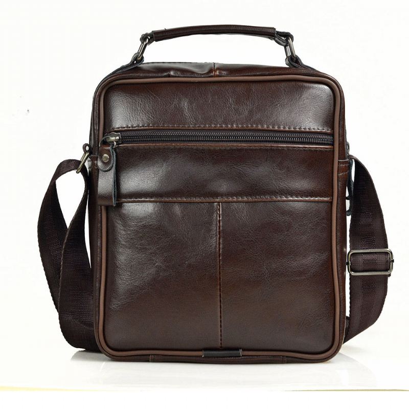 Heren Aktetassen Mode Lederen Crossbody Tas