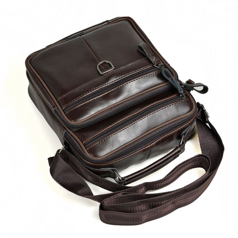 Heren Aktetassen Mode Lederen Crossbody Tas