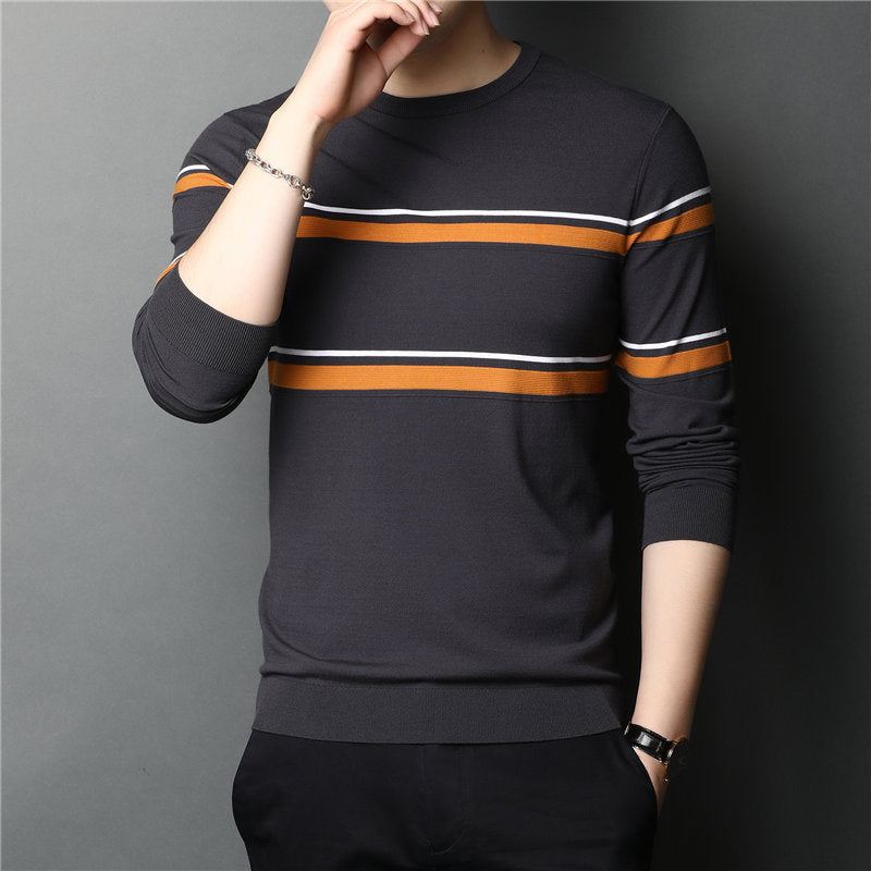 Brand Fashion Gestreepte Pull Homme Pullover Pullovers Heren