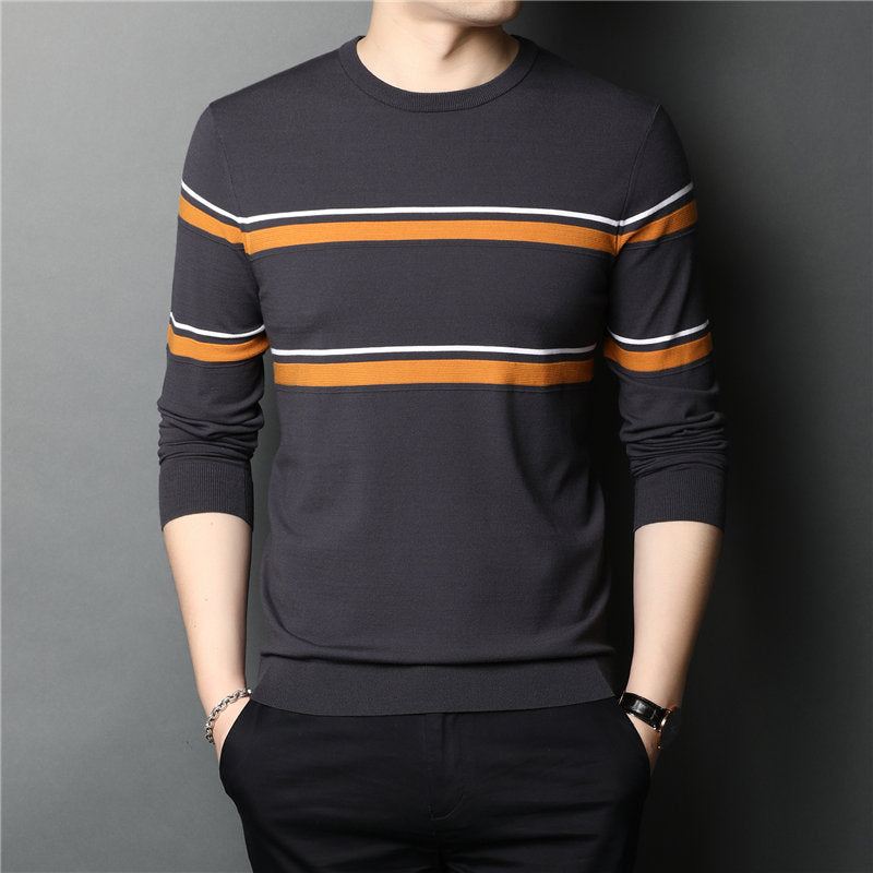 Brand Fashion Gestreepte Pull Homme Pullover Pullovers Heren