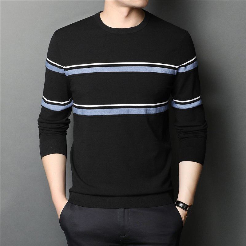 Brand Fashion Gestreepte Pull Homme Pullover Pullovers Heren