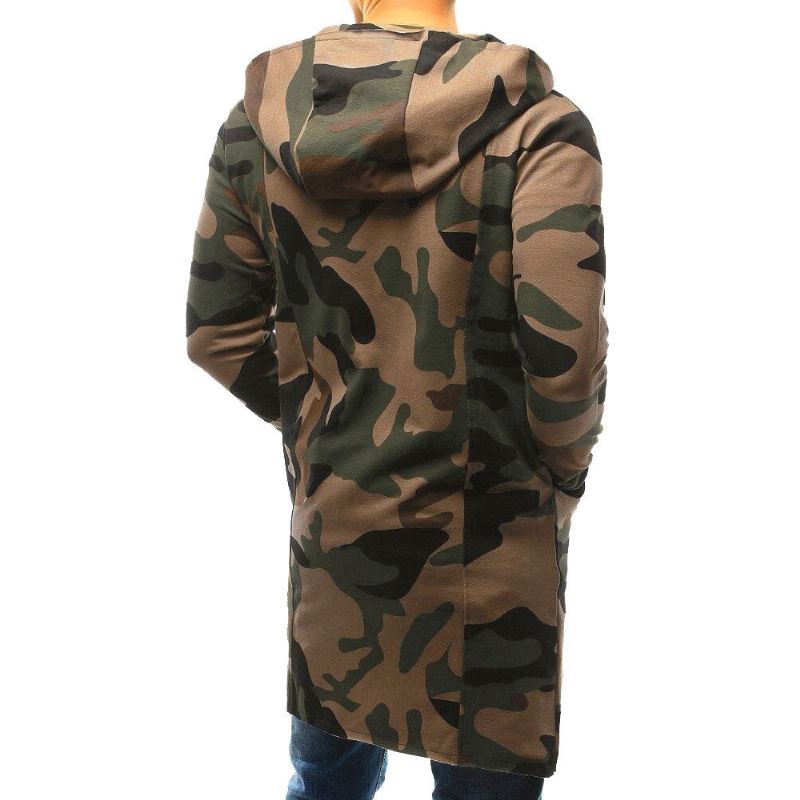 Camouflage Hiphop Vest Met Capuchon Pullovers Heren