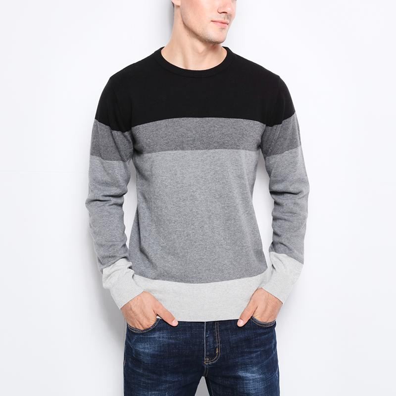 Casual Trui Met Ronde Hals Pullovers Heren