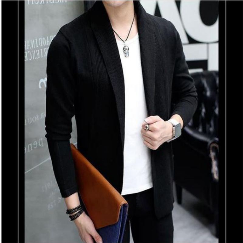 Heren Pullovers Casual Slim Fit Dun Vest