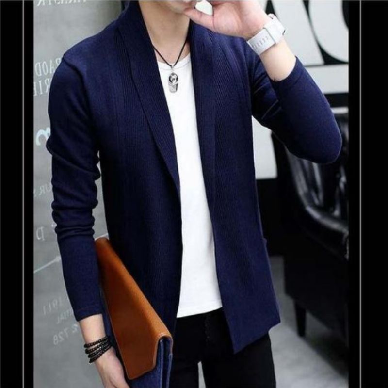 Heren Pullovers Casual Slim Fit Dun Vest