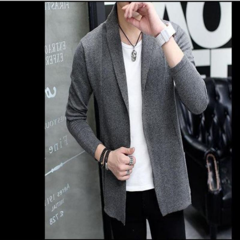 Heren Pullovers Casual Slim Fit Dun Vest